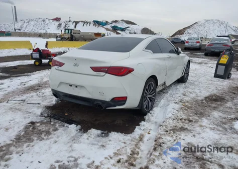 2017 Infiniti Q60 3.0T Premium из США, поврежденный, VIN JN1EV7EL6HM551091